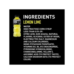Powerade Lemon Lime Sports Drink, 20 Oz., 24 Bottles/Pack (049000003697) -Bigelowining Shop 0CAB162E 0C6D 49BB 94F531C9562C0A8C s7