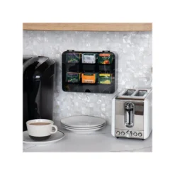 Mind Reader Foundation 6-Compartment Tea Bag Organizer, Black (HTBOX-BLK) 9 Mind Reader Foundation 6-Compartment Tea Bag Organizer, Black (HTBOX-BLK) -Bigelowining Shop 3DB73E16 0E39 4637 BC738FC8D63DF77A s7