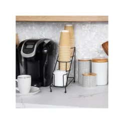 Mind Reader Alloy Collection Metal Bottle Stand, Black (3TCLID-BLK) -Bigelowining Shop 4FC2099E 0429 4556 A45D44FD6C745352 s7