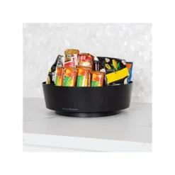 Mind Reader Plastic Organizer, Black (LAZSNACK-BLK) -Bigelowining Shop 84F22596 0C26 4AF0 A5F40B2694F24A59 s7