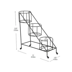 Mind Reader Alloy Collection Metal Bottle Stand, Black (3TCLID-BLK) -Bigelowining Shop 9F85F3E8 6EEE 4F01 B5FCC3A8A1E22089 s7