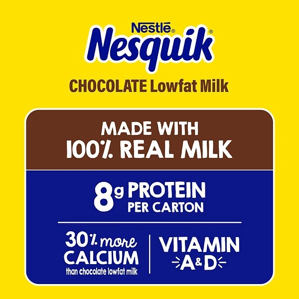 Nesquik Chocolate Liquid Drink Mix, 15 Bottles/Pack (220-02066) 3 Nesquik Chocolate Liquid Drink Mix, 15 Bottles/Pack (220-02066) - Image 3
