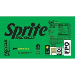Coca-Cola Sprite Zero 7.5oz Mini Cans, 24 Pack (00049000061024)