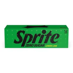 Coca-Cola Sprite Zero Diet Lemon-Lime Soda, 12 Oz., 24/Carton (00049000037111)