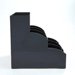 Mind Reader Acrylic 9 Compartment Condiment Organizer, Black (3LAYER9-BLK) 9 Mind Reader Acrylic 9 Compartment Condiment Organizer, Black (3LAYER9-BLK) -Bigelowining Shop m006910449 s7