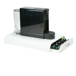 Mind Reader Anchor Nespresso Capsule Drawer, 50 Capacity, White (NEST3PC-WHT) 8 Mind Reader Anchor Nespresso Capsule Drawer, 50 Capacity, White (NEST3PC-WHT) -Bigelowining Shop m007140011 s7