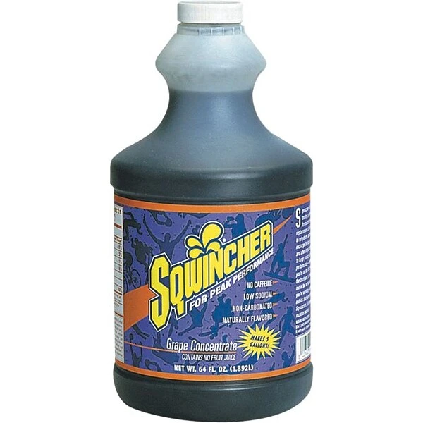 Sqwincher® 5 Gal Yield Liquid Concentrate Energy Drink, 64 Oz Bottle, Cherry, 6/Carton 1 Sqwincher® 5 Gal Yield Liquid Concentrate Energy Drink, 64 Oz Bottle, Cherry, 6/Carton