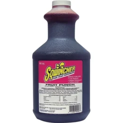 Sqwincher® 5 Gal Yield Liquid Concentrate Energy Drink, 64 Oz Bottle, Fruit Punch, 6/Case