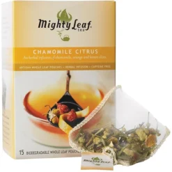 Mighty Leaf® Tea Mighty Leaf® Whole Leaf Tea Pouches, Chamomile Citrus, 15/Box