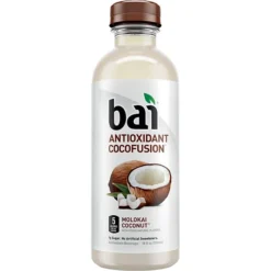 Bai Cocofusions Molokai Coconut, Antioxidant Infused Beverage, 18 Fl. Oz. Bottles, 12/Pack