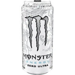Monster Energy Ultra Zero Drink, 16 Oz. Cans, 24/Pack (145105)
