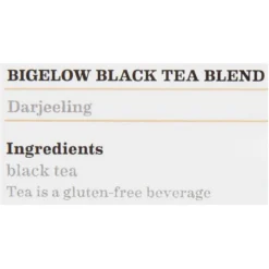 Bigelow Darjeeling Black Tea Bags, 28/Box (RCB003491) -Bigelowining Shop s1131660 s7