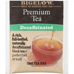 Bigelow Premium Decaf Black Tea, Decaffeinated Black Tea, 48 Tea Bags/Box (RCB00356) -Bigelowining Shop s1131693 s7