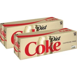 Coca-Cola Diet Coke Original Caffeine Free Soda, 12 Oz., 24/Carton (00049000029345)