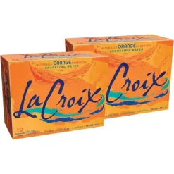 LaCroix Orange Sparkling Water, 12 Oz., 24/Carton (NAV40129)