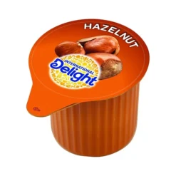 International Delight Hazelnut Dairy Free Liquid Creamer, 0.44 Oz., 24/Box (WWI100680)