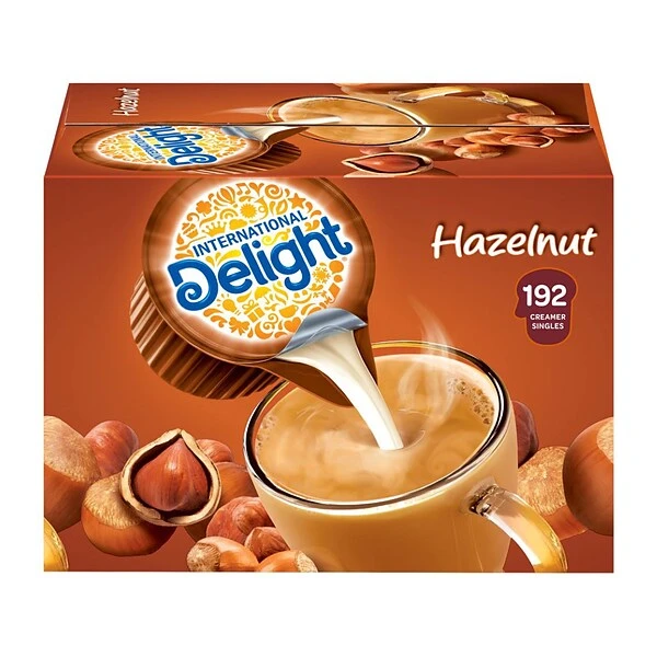 International Delight Hazelnut Liquid Creamer, 0.44 Oz., 192/Carton (WWI101522) 3 International Delight Hazelnut Liquid Creamer, 0.44 Oz., 192/Carton (WWI101522) - Image 3