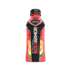 BodyArmor SuperDrink Strawberry Banana Sports Drink, 16 Oz. Bottle, 12/Pack (100003-1.4)