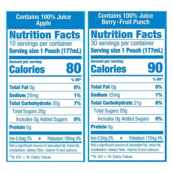 Capri Sun® 100% Juice, 6 Fl. Oz. Pouches, Variety Pack, 40/Box (00441) 3 Capri Sun® 100% Juice, 6 Fl. Oz. Pouches, Variety Pack, 40/Box (00441) - Image 3