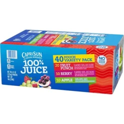 Capri Sun® 100% Juice, 6 Fl. Oz. Pouches, Variety Pack, 40/Box (00441) 8 Capri Sun® 100% Juice, 6 Fl. Oz. Pouches, Variety Pack, 40/Box (00441) -Bigelowining Shop sp117379690 s7