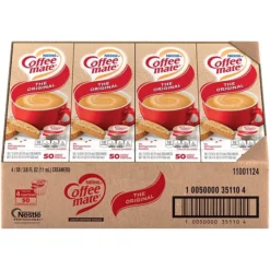 Coffee Mate Singles Original, 50 Count, 4/Pack (283-00008)