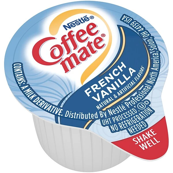 Coffee-Mate Singles French Vanilla, 50 Count, 4 Pack 3 Coffee-Mate Singles French Vanilla, 50 Count, 4 Pack - Image 3
