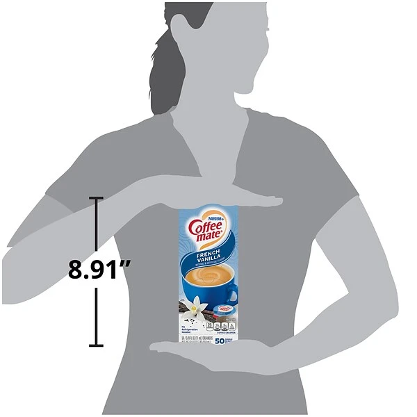 Coffee-Mate Singles French Vanilla, 50 Count, 4 Pack 5 Coffee-Mate Singles French Vanilla, 50 Count, 4 Pack - Image 5