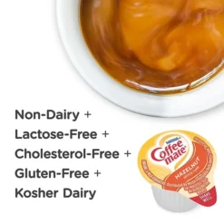 Coffee Mate Hazelnut Liquid Creamer, 0.38 Oz., 50/Box (35180) -Bigelowining Shop sp118163656 s7