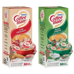 Coffee Mate Singles Original Dairy Free Liquid Creamer, 4/Box (283-00025)