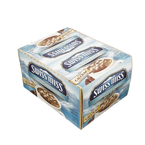 Swiss Miss Marshmallows Cocoa, 0.73 Oz., 50/Box (GOV47492) 3 Swiss Miss Marshmallows Cocoa, 0.73 Oz., 50/Box (GOV47492) - Image 3
