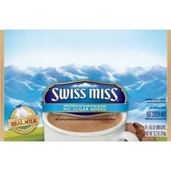 Swiss Miss No Sugar Added Cocoa, 0.55 Oz., 24/Box (HUN55584)
