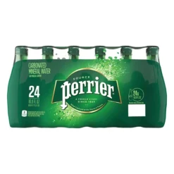 Perrier Carbonated Mineral Water, 16.9 Fl Oz., 24/Carton (100929)