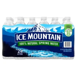 Ice Mountain 100% Natural Spring Water, 16.9 Oz., 24/Carton (12119419) -Bigelowining Shop sp124210461 s7