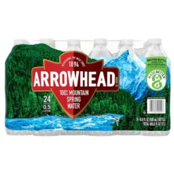 Arrowhead 100% Mountain Spring Water, Regular Flavor, 16.9 Oz. Plastic Bottles, 24/Carton (12096567) 5 Arrowhead 100% Mountain Spring Water, Regular Flavor, 16.9 Oz. Plastic Bottles, 24/Carton (12096567) -Bigelowining Shop sp124210488 s7