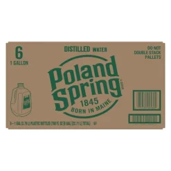 Poland Spring Distilled Water, 1-Gallon Plastic Jug, 6/Carton (12220247) 6 Poland Spring Distilled Water, 1-Gallon Plastic Jug, 6/Carton (12220247) -Bigelowining Shop sp124211089 s7