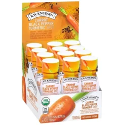 RWK Carrot Black Pepper Turmeric Shots, No Sugar Added, 2.5 Oz., 12 Bottles/Pack (307-00335) -Bigelowining Shop sp127370011 s7