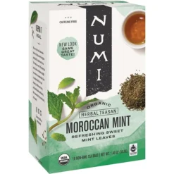 Numi Decaf Moroccan Mint Tea Bags, 18/Box (878237)