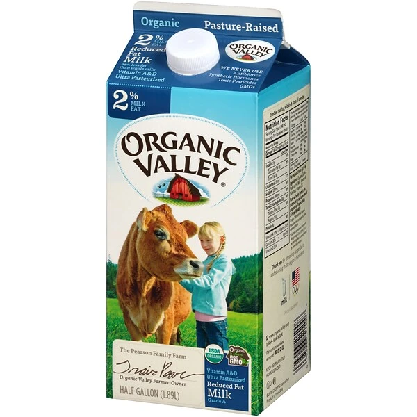 Organic Valley 2% Milk, 64 Oz., 3/Pack (307-00347) 3 Organic Valley 2% Milk, 64 Oz., 3/Pack (307-00347) - Image 3