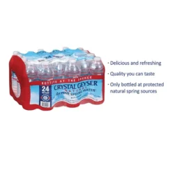 Crystal Geyser 100% Natural Spring Water, 16.9 Oz., 24 Bottles/Case (CGW24514CS) -Bigelowining Shop sp137756773 s7