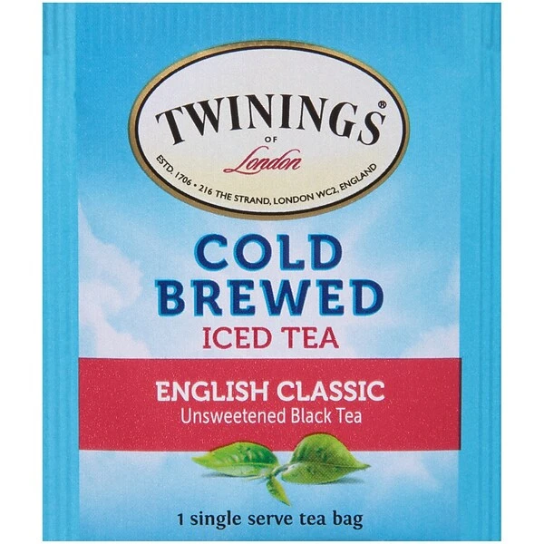 Twinings Of London Cold Brewed English Classic Tea Bags, 20/Box (F07409) 1 Twinings Of London Cold Brewed English Classic Tea Bags, 20/Box (F07409)