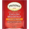 Twinings Of London Classic Decaffeinated English Breakfast Tea, 1.76-oz., 25/Box