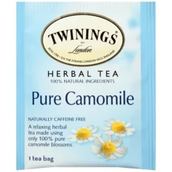 Twinings Of London Herbal Tea, Pure Camomile, 1.76 Oz, 25/Box