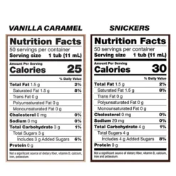 Coffee-mate Original, French Vanilla, Butterscotch And Snickers Dairy Free Liquid Creamer, .37 Oz., 4/Pack (700-00092) -Bigelowining Shop sp150775978 s7