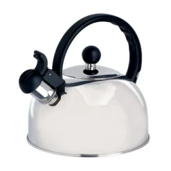 Gibson Springberry 2.25-QuartWhistling Tea Kettle Chrome Finish (63485.01)