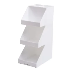 Mind Reader 'Fancy' Acrylic 3 Tier Condiment Organizer, White (3TCORG-WHT) -Bigelowining Shop sp155206034 s7