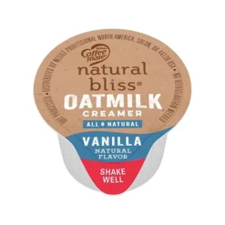 Coffee Mate Natural Bliss Vanilla Dairy Free Liquid Creamer, 0.38 Oz., 50/Box (NES71748)