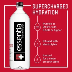 Essentia Ionized Alkaline Water, 12 Ct./50.4 Oz.