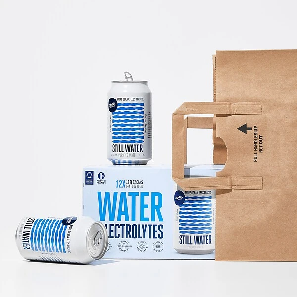 Open Water Still Canned Water With Electrolytes, 12oz, Case Of 12 (343-00002) 1 Open Water Still Canned Water With Electrolytes, 12oz, Case Of 12 (343-00002)