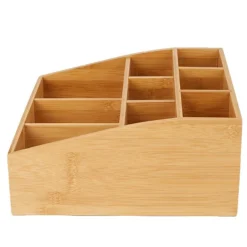 Mind Reader 'Square' 9 Compartment Condiment Organizer, Bamboo Wood (COMP9BMB-BRN) -Bigelowining Shop sp169019503 s7