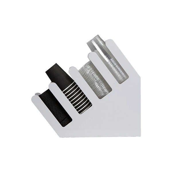 Mind Reader 'Fancy' Acrylic Cup And Lid Holder, White (4ACUPHOLD-WHT) 3 Mind Reader 'Fancy' Acrylic Cup And Lid Holder, White (4ACUPHOLD-WHT) - Image 3